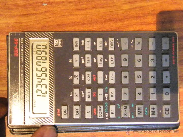 Segunda mano: CALCULADORA CITIZEN SRP-45 SRP 45 FUNCIONA PERFECTA - Foto 2