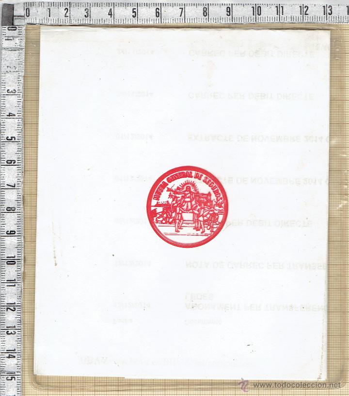 Segunda mano: FUNDA PLASTICO DOCUMENTACION MUTUA GENERAL DE SEGUROS. - Foto 1