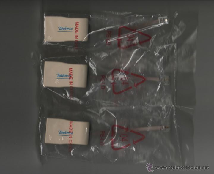 Segunda mano: 3 MICROFILTROS SUPRESOR DE RUIDO E INTERFERENCIAS - ADSL. - Foto 1