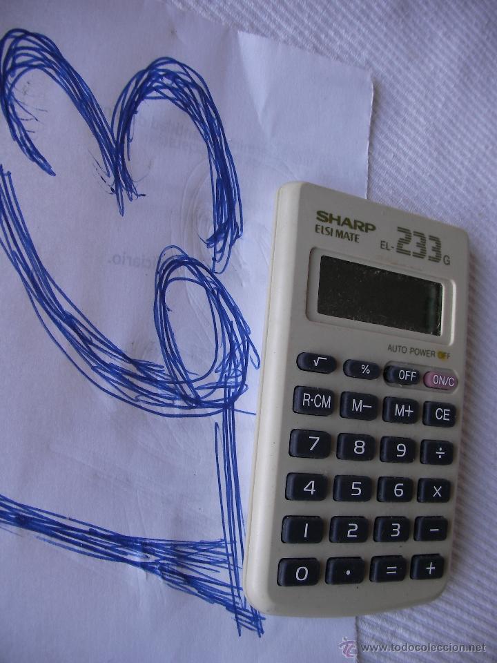 Segunda mano: CALCULADORA SHARP ELSI MATE EL-233G - ENVIO GRATIS A ESPA&Ntilde;A - Foto 1