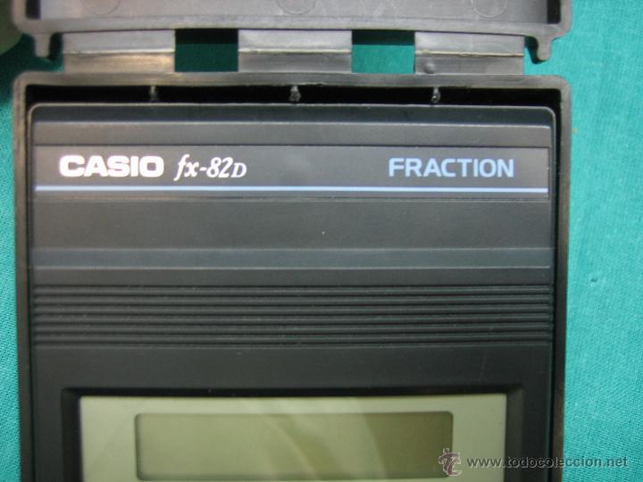 Segunda mano: Calculadora Casio Fx82D fraction. Funciona correctamente - Foto 5