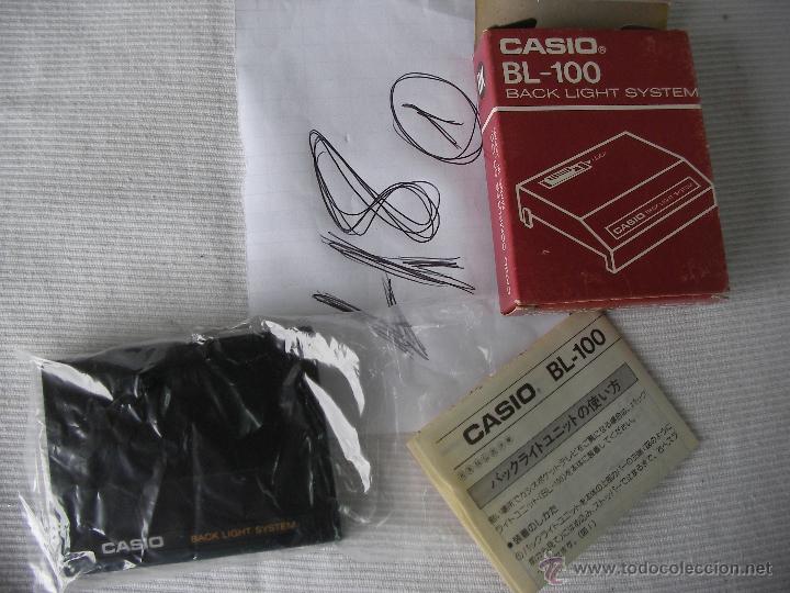 Segunda mano: COMPLEMENTO PARA MAQUINA CASIO BL100 - BACK LIGHT SYSTEM - Foto 1