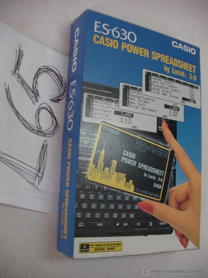 Segunda mano: ACCESORIO PARA COMPUTADORAS CASIO ES-630 CASIO POWER SPREADSHEET  BY LUCID 3D - Foto 1