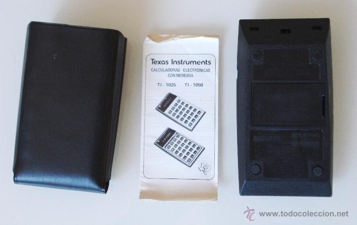 Segunda mano: ANTIGUA CALCULADORA TEXAS INSTRUMENTS TI-1250 - Foto 2