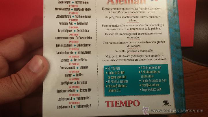 Segunda mano: Curso interactivo para aprender franc&eacute;s y alem&aacute;n de una forma diviertida - Foto 12