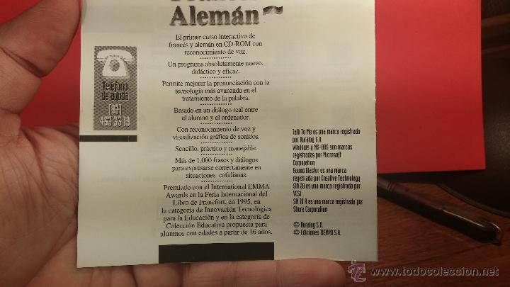 Segunda mano: Curso interactivo para aprender franc&eacute;s y alem&aacute;n de una forma diviertida - Foto 18