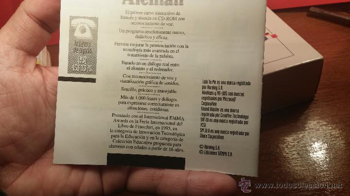 Segunda mano: Curso interactivo para aprender franc&eacute;s y alem&aacute;n de una forma diviertida - Foto 19