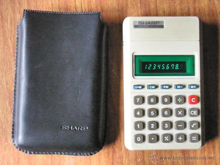 Segunda mano: CALCULADORA LEDS SHARP ELSIMATE EL-210 EL210 EL 210 - Foto 1