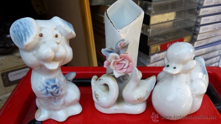 Segunda mano: LOTE 3 PORCELANAS - Foto 1