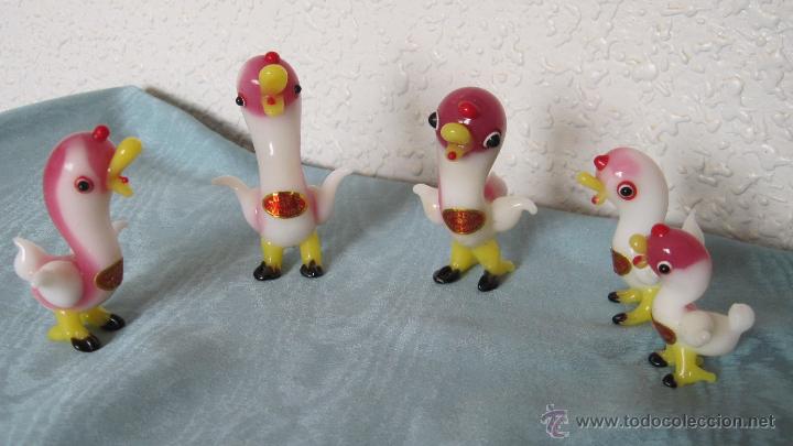 Segunda mano: 5 patitos de cristal - Foto 1