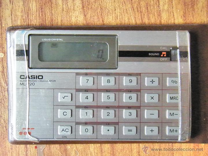 Segunda mano: CALCULADORA CASIO MUSICAL ML720 ML-720 ML 720 FUNCIONANDO - Foto 3