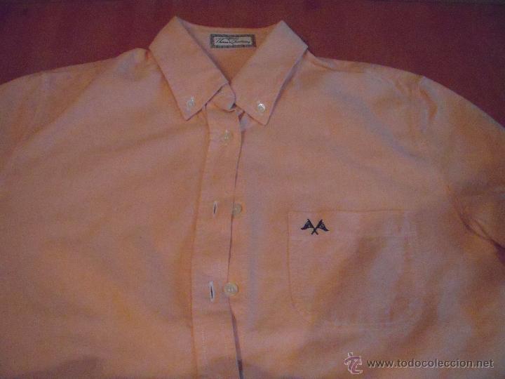 Segunda mano: camisa THOMAS BURBERRY color salm&oacute;n - Foto 6
