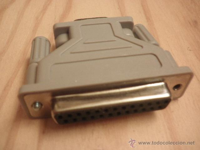 Segunda mano: Adaptador Serial/paralelo 9 Pin Macho A Db-25 Hembra - Foto 1