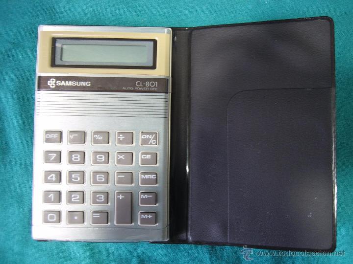 Segunda mano: Calculadora Sansung CL 801. No funciona - Foto 1
