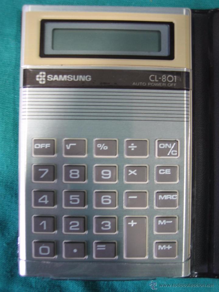 Segunda mano: Calculadora Sansung CL 801. No funciona - Foto 2