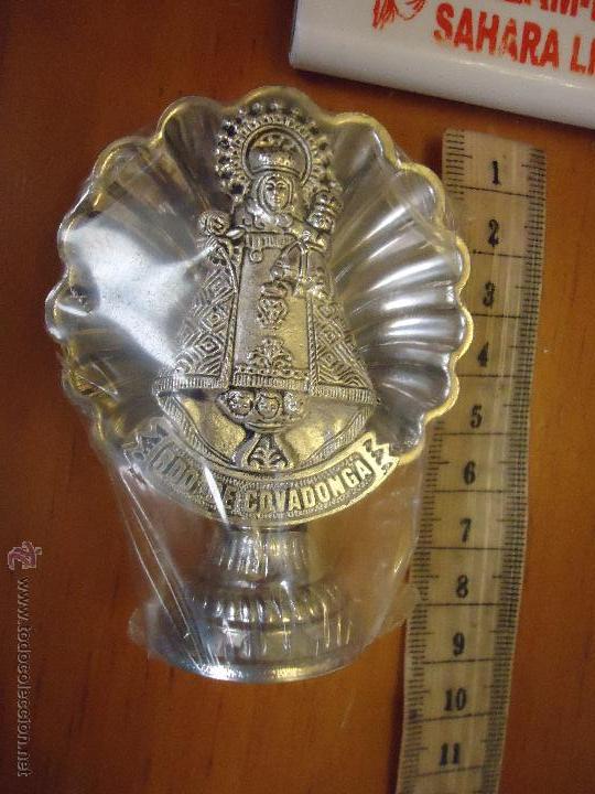 Segunda mano: virgen de covadonga metal concha - Foto 1
