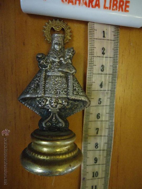 Segunda mano: virgen metal plateada o plata , virgen de covadonga - Foto 1