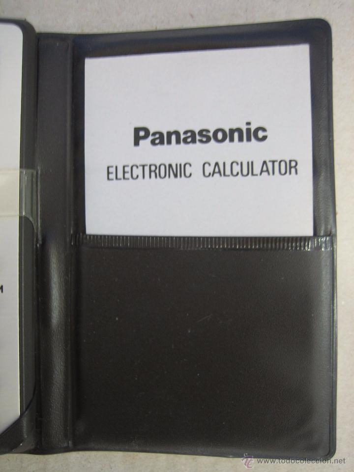 Segunda mano: Calculadora electr&oacute;nica Panasonic 8332. Funciona - Foto 3