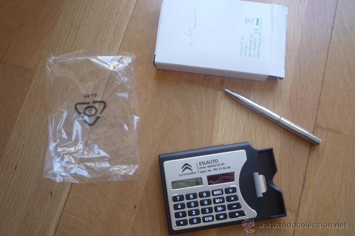 Segunda mano: CALCULADORA SOLAR CON TARJETERO,NUEVO. - Foto 3