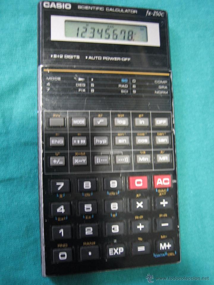 Segunda mano: Calculadora casio fx250c. Funciona - Foto 1