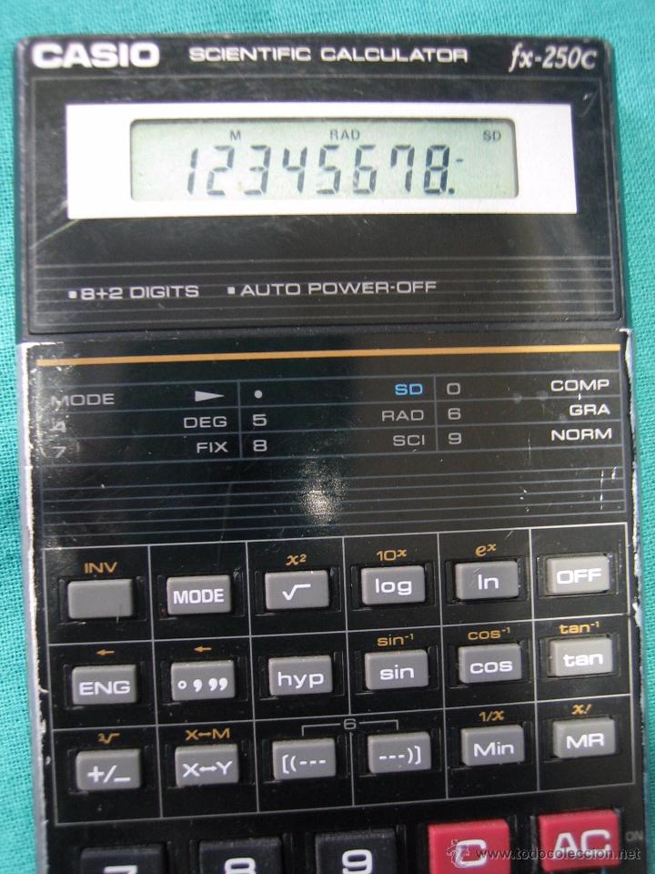 Segunda mano: Calculadora casio fx250c. Funciona - Foto 3
