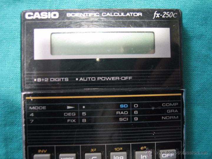 Segunda mano: Calculadora casio Fx-250c. No funciona - Foto 3