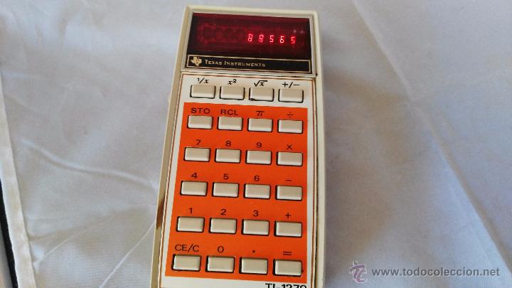 Segunda mano: antigua calculadora texas instruments funcionando - Foto 1