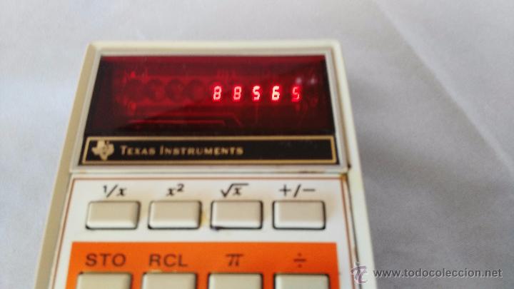 Segunda mano: antigua calculadora texas instruments funcionando - Foto 2