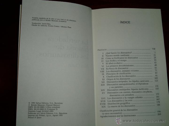 Segunda mano: La Verdadera Historia de los Dinosaurios - Foto 2