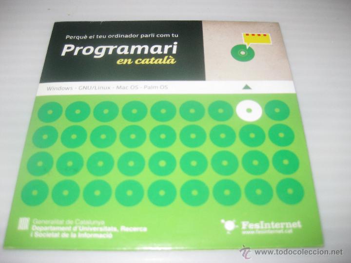 Segunda mano: Cd programari en catal&aacute;, - Foto 1
