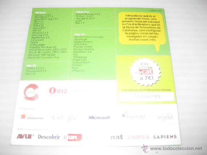 Segunda mano: Cd programari en catal&aacute;, - Foto 2