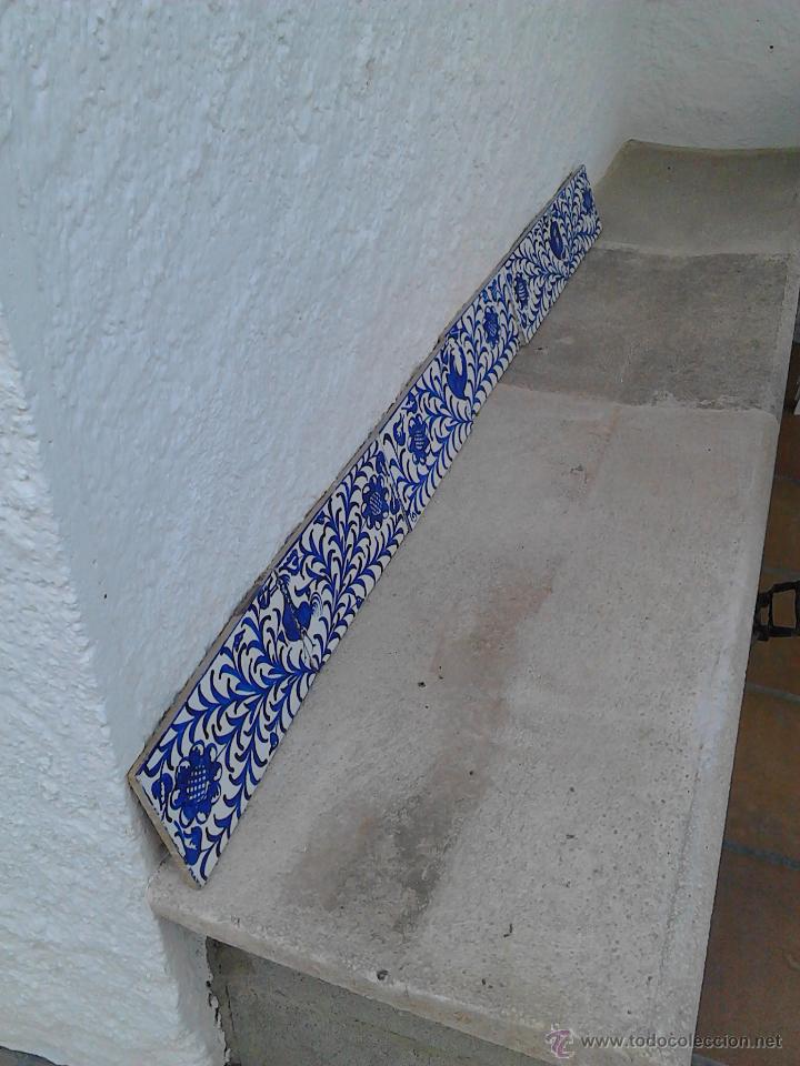 Segunda mano: cenefa en tonos azules y blancos - Foto 1