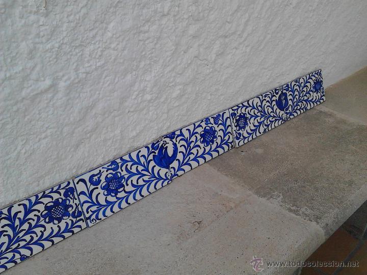 Segunda mano: cenefa en tonos azules y blancos - Foto 3