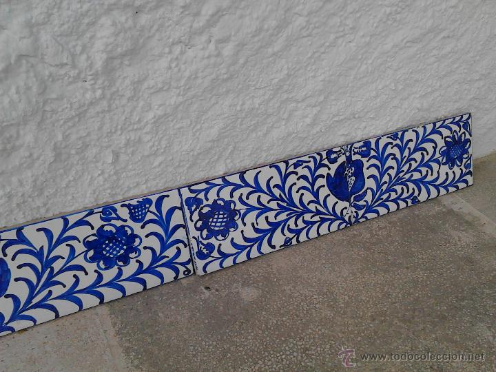 Segunda mano: cenefa en tonos azules y blancos - Foto 5