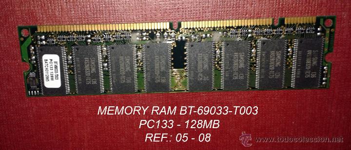 Segunda mano: MEMORIA  BT 69033 T003 -  PC133 - 128M - Foto 1