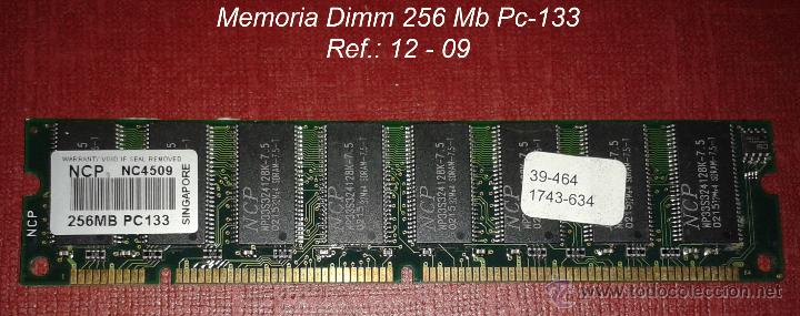 Segunda mano: MEMORIA 256 MB PC133 - Foto 1