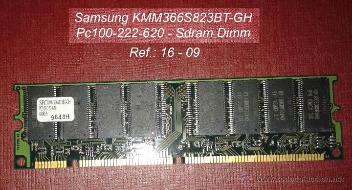 Segunda mano: MEMORIA SAMSUNG PC100-222-620 SDRAM - Foto 1