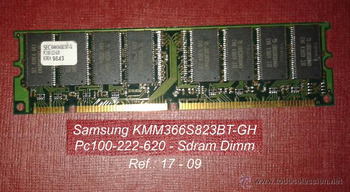 Segunda mano: MEMORIA SANSUNG PC100-222.620 SDRAM - Foto 1