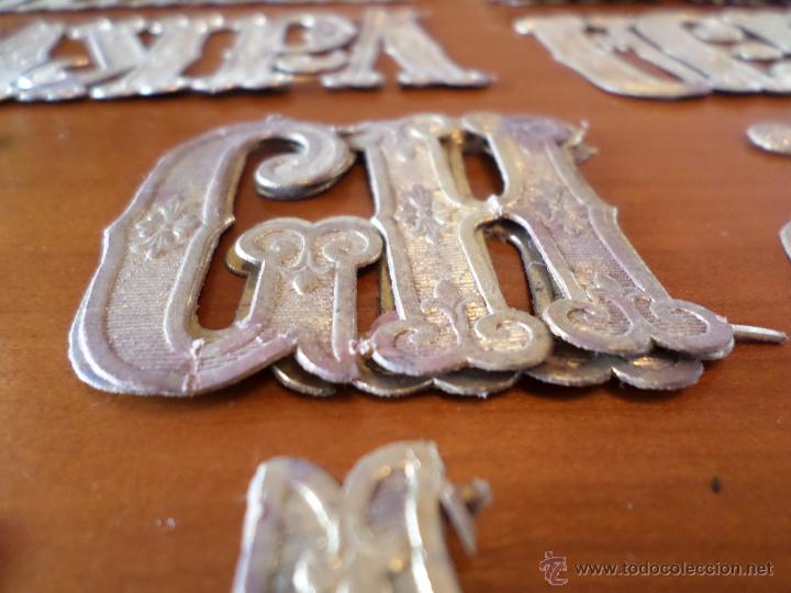 Segunda mano: LETRAS DORADAS CARTON - Foto 7