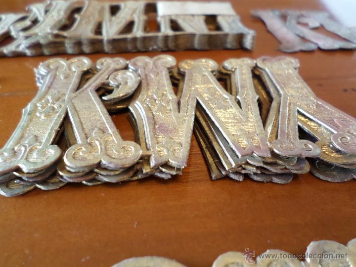 Segunda mano: LETRAS DORADAS CARTON - Foto 12