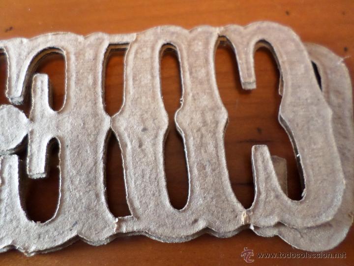 Segunda mano: LETRAS DORADAS CARTON - Foto 13