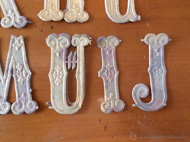 Segunda mano: LETRAS DORADAS CARTON - Foto 18