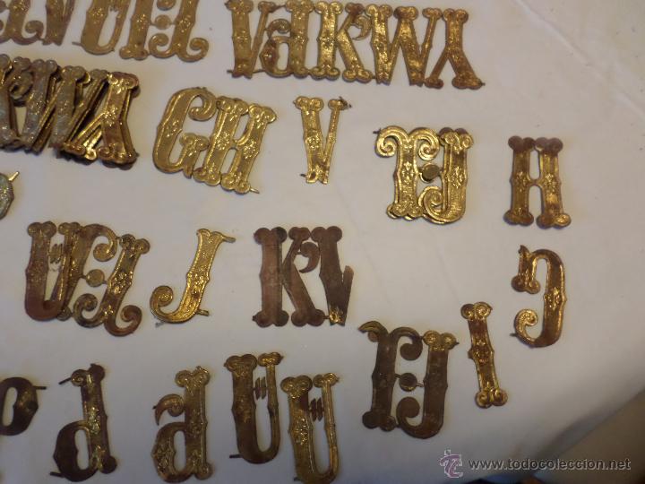 Segunda mano: LETRAS DORADAS CARTON - Foto 19
