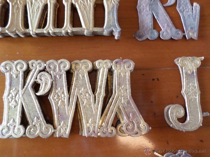 Segunda mano: LETRAS DORADAS CARTON - Foto 29