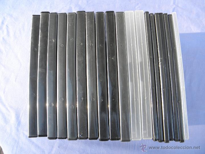 Segunda mano: Lote de 19 estuches para compact disc o dvd - Foto 1