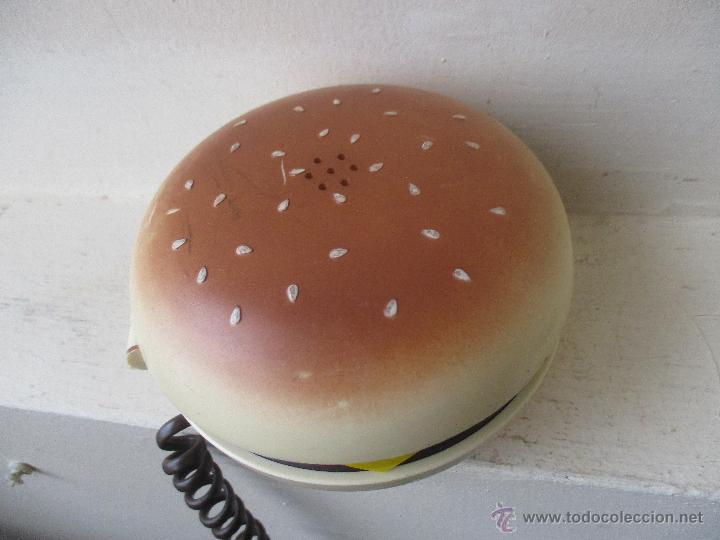 Segunda mano: TEL&Eacute;FONO CON FORMA DE HAMBURGUESA A&Ntilde;OS 80 - Foto 8