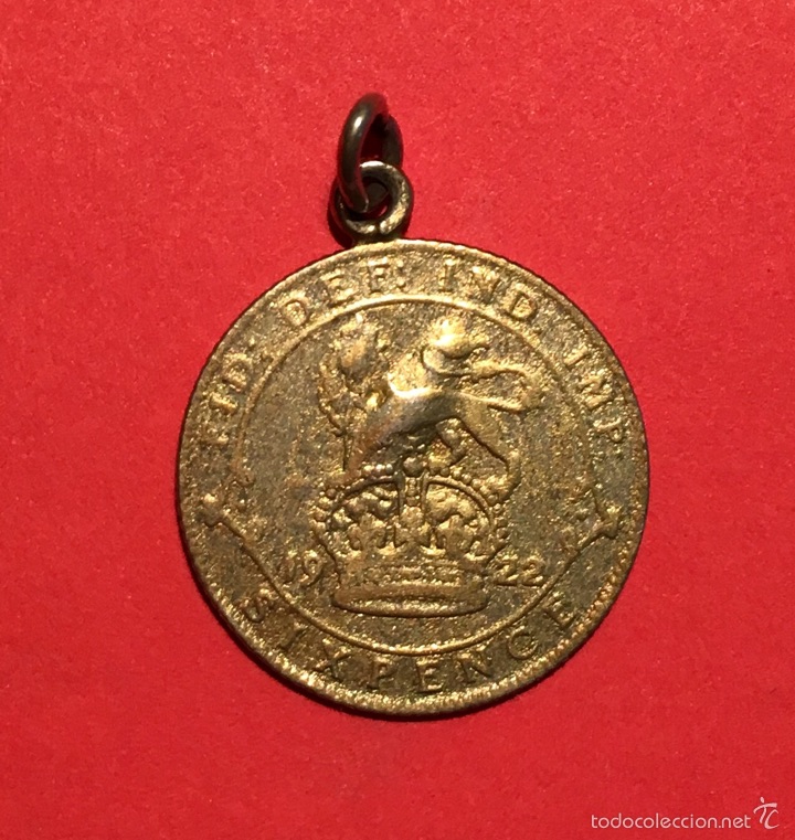 Segunda mano: Colgante moneda - Foto 2