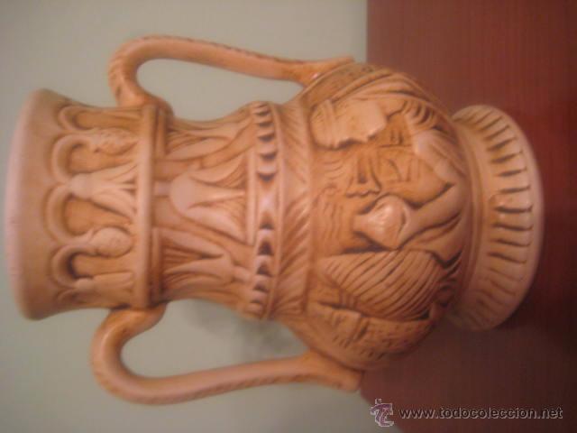 Segunda mano: JARRON CON MOTIVOS EGIPCIOS. - Foto 3