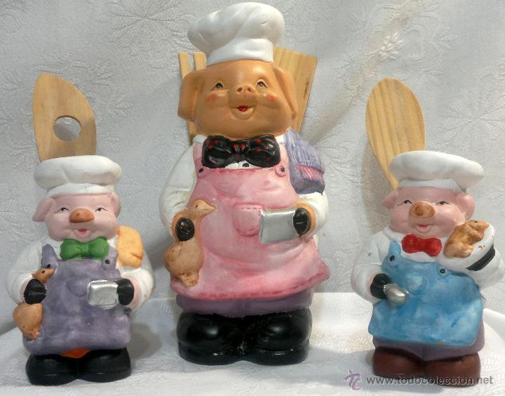 Segunda mano: DIVERTIDO CONJUNTO DE RECIPIENTES PARA LA COCINA. - Foto 3