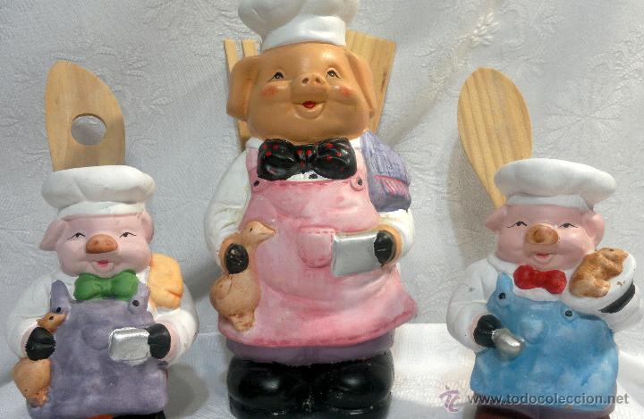 Segunda mano: DIVERTIDO CONJUNTO DE RECIPIENTES PARA LA COCINA. - Foto 4